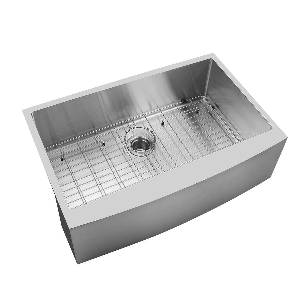 Edelstahl handgefertigte Bauernhausschürze Front UPC Deep Kitchen Sink