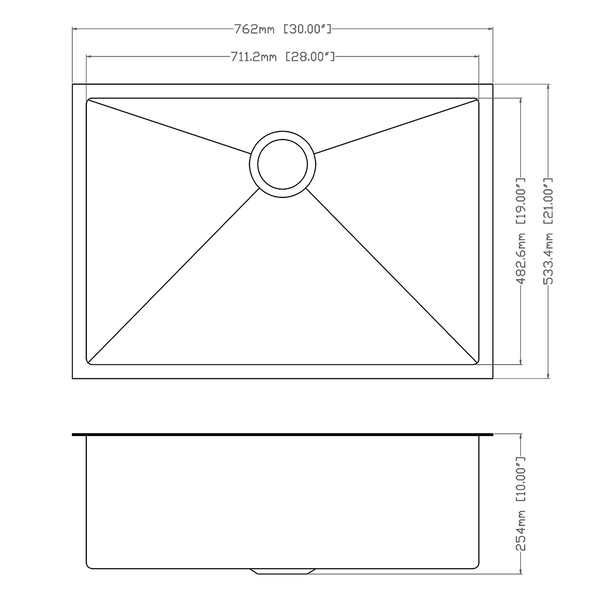 Handgefertigter Topmount-Drop-In-UPC-Spültisch aus Edelstahl, Gunmetal Black, Nano-Küchenspüle mit Leiste